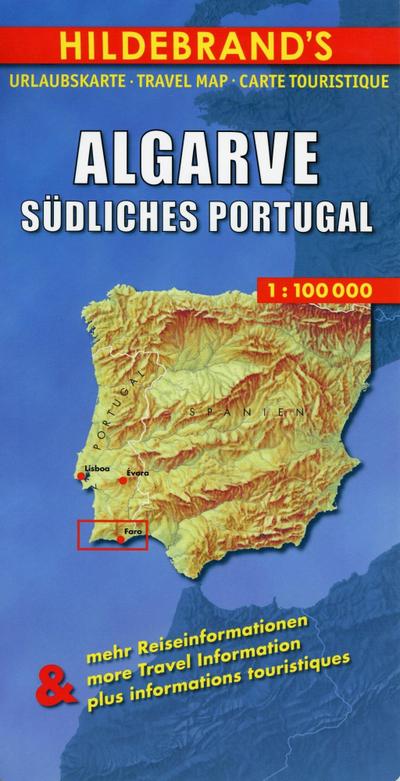 Algarve. Südliches Portugal 1 : 100 000