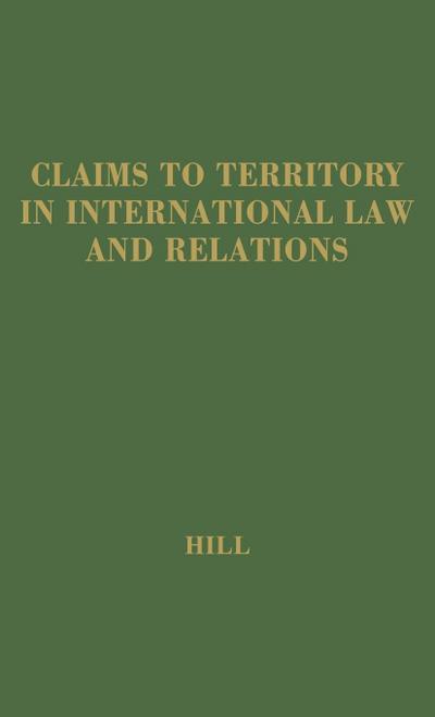 Claims to Territory International Law
