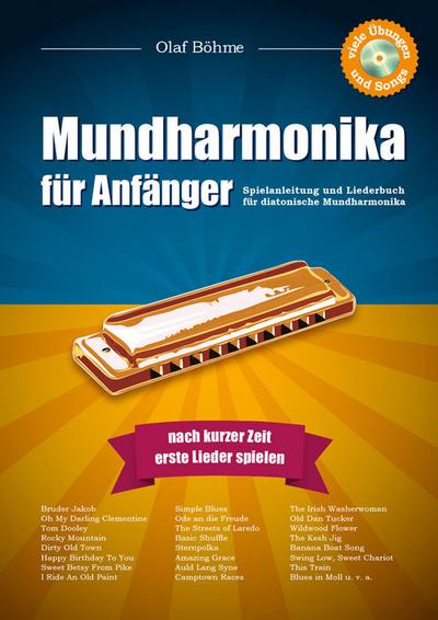 Mundharmonika für Anfänger (+QR-Code)für diatonische Mundharmonika