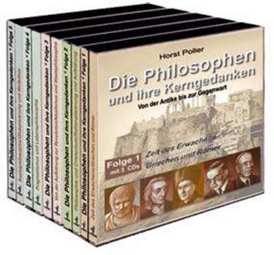Die Philosophen und ihre Kerngedanken, 15 Audio-CDs