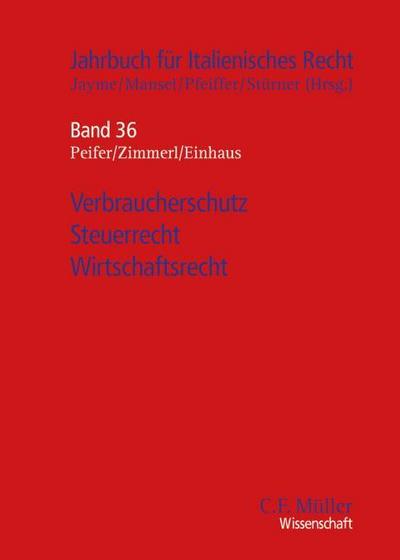 Verbraucherschutz - Steuerrecht - Wirtschaftsrecht