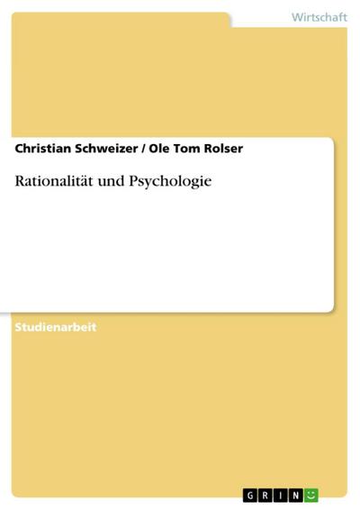Rationalität und Psychologie