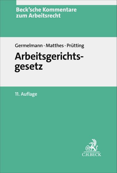 Arbeitsgerichtsgesetz. ArbGG