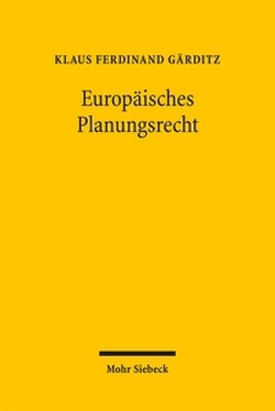 Europäisches Planungsrecht