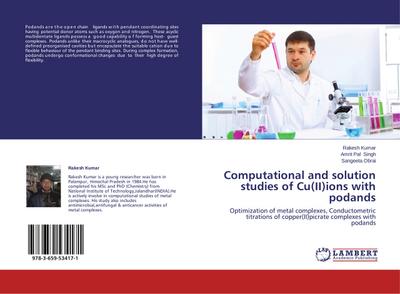 Computational and solution studies of Cu(II)ions with podands