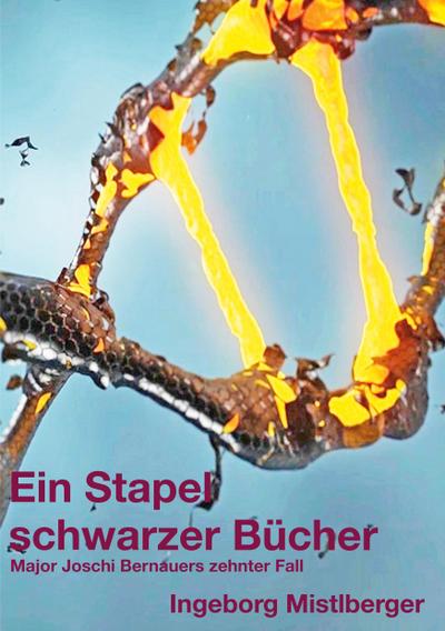 Ein Stapel schwarzer Bücher