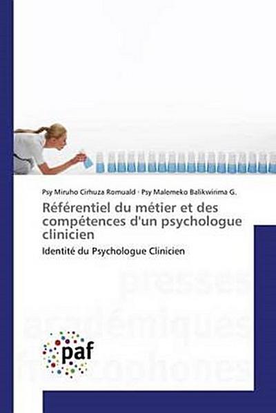 Référentiel du métier et des compétences d’un psychologue clinicien