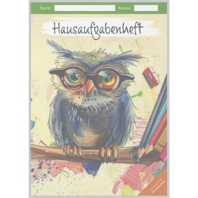 Hausaufgabenheft Grundschule Eule