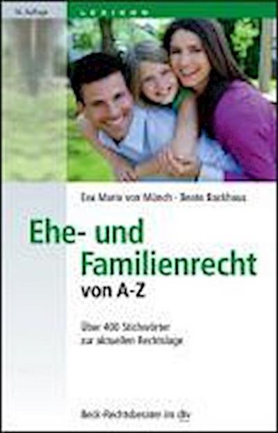 Ehe- und Familienrecht von A-Z