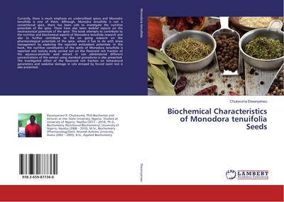 Biochemical Characteristics of Monodora tenuifolia Seeds