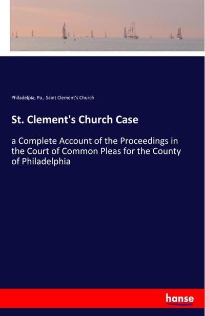 St. Clement’s Church Case