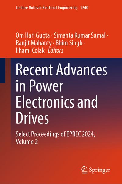 Recent Advances in Power Electronics and Drives