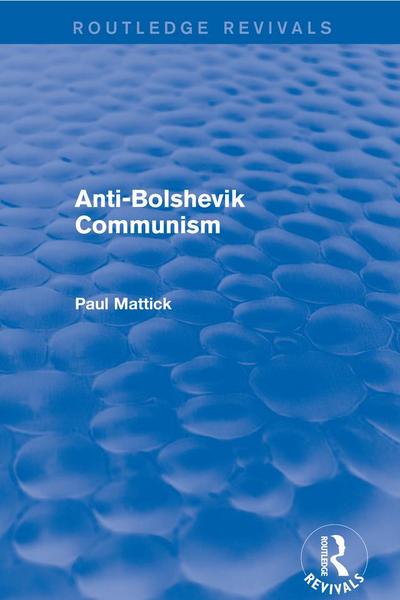 Revival: Anti-Bolshevik Communism (1978)