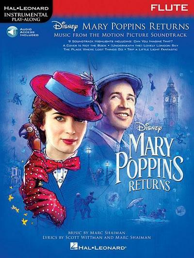 Mary Poppins Returns for Flute: Instrumental Play-Along Series