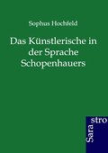 Das Künstlerische in der Sprache Schopenhauers