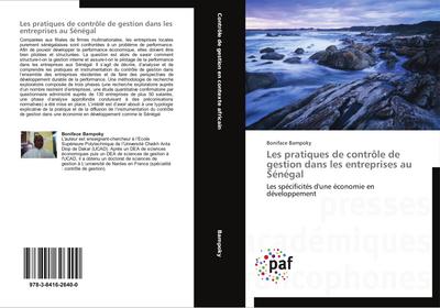Les pratiques de contrôle de gestion dans les entreprises au Sénégal