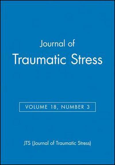 Journal of Traumatic Stress, Volume 18, Number 3