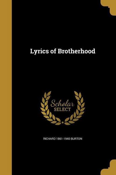 LYRICS OF BROTHERHOOD