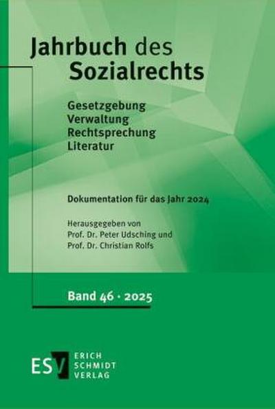 Jahrbuch des Sozialrechts -  - Dokumentation für das Jahr 2024