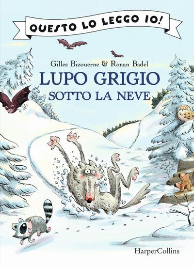 Lupo Grigio sotto la neve