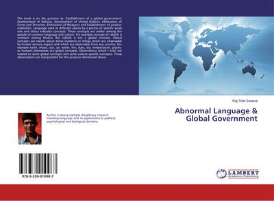 Abnormal Language & Global Government