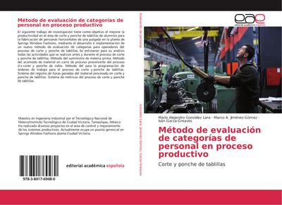 Método de evaluación de categorías de personal en proceso productivo