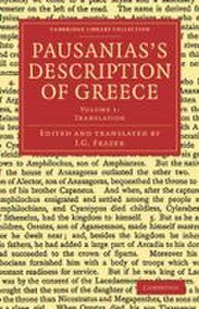 Pausanias’s Description of Greece - Volume 1