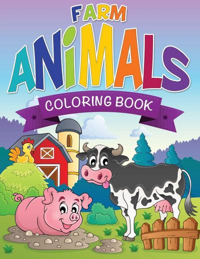 Farm Animals Coloring Book