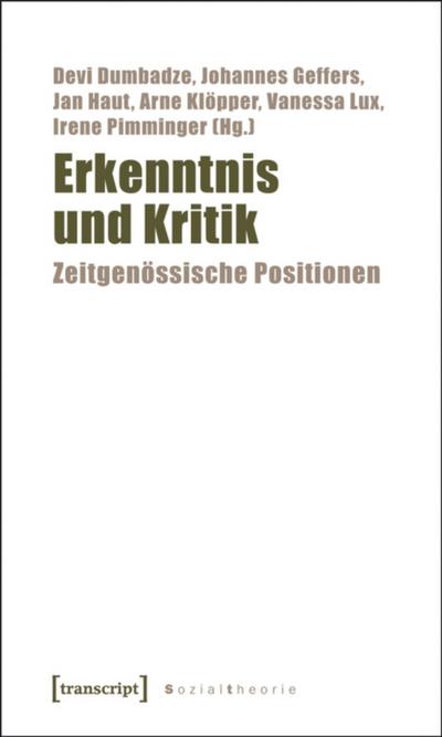 Erkenntnis und Kritik