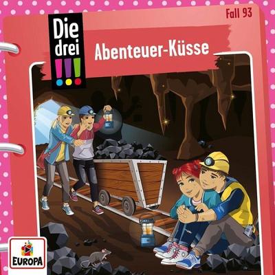 Die drei !!! 93 -  Abenteuer-Küsse