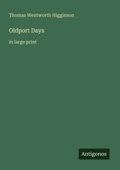 Oldport Days