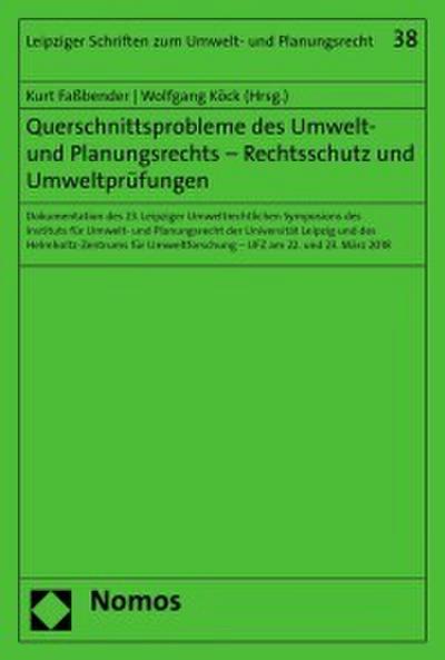 Querschnittsprobleme des Umwelt- und Planungsrechts - Rechtsschutz und Umweltprüfungen