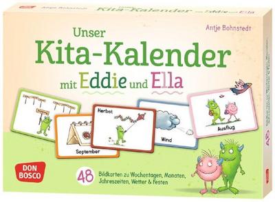 Unser Kita-Kalender mit Eddie und Ella