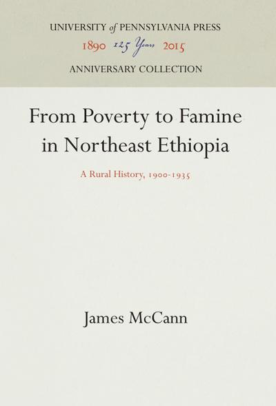 From Poverty to Famine in Northeast Ethiopia