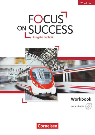 Focus on Success B1-B2 Workbook Technik mit Audio-CD