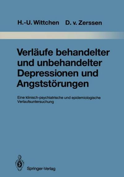 Verläufe behandelter und unbehandelter Depressionen und Angststörungen