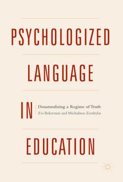 Psychologized Language in Education