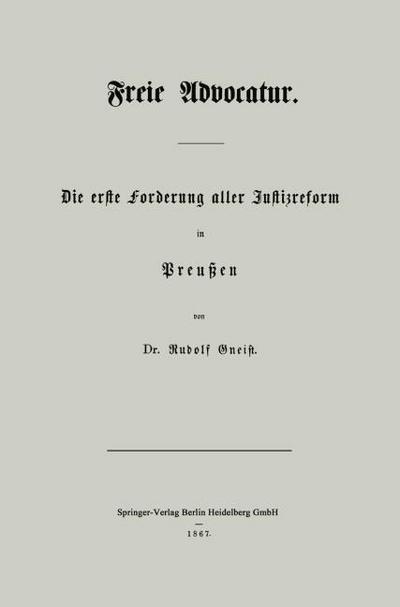 Freie Advocatur
