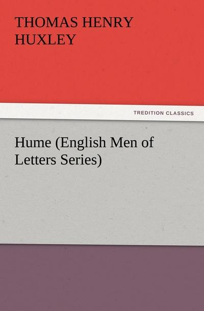 Hume (English Men of Letters Series)
