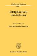 Erfolgskontrolle im Marketing.