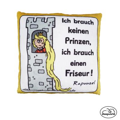 Sheepworld 42387 Plüschkissen Rapunzel