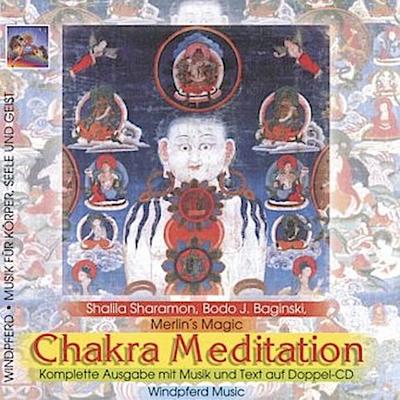 Chakra-Meditation De Luxe, 2 Audio-CDs (Komplette Ausgabe)