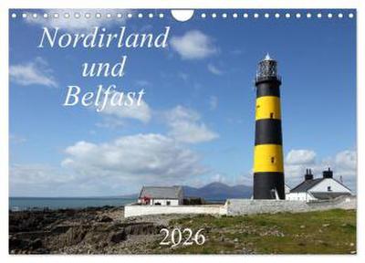 Nordirland und Belfast (Wandkalender 2026 DIN A4 quer), CALVENDO Monatskalender
