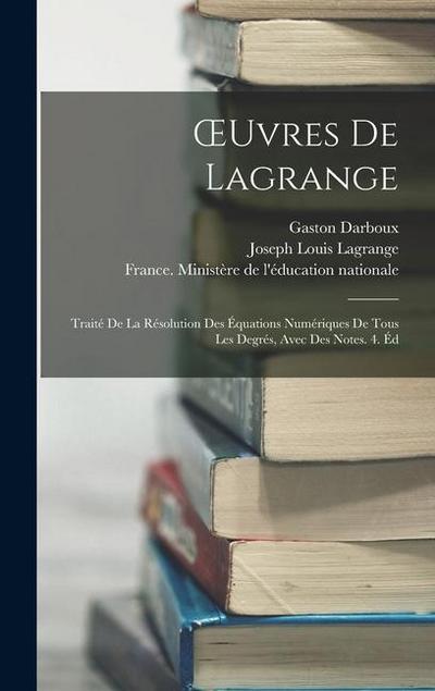 OEuvres De Lagrange