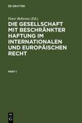 Die Gesellschaft mit beschränkter Haftung im internationalen und europäischen Recht