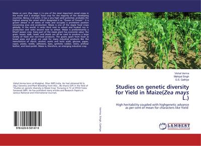 Studies on genetic diversity for Yield in Maize(Zea mays L.)
