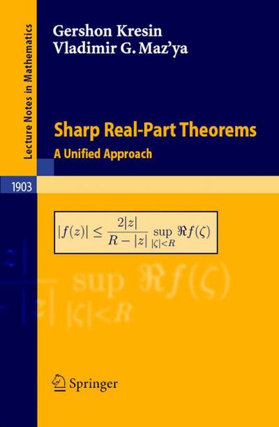 Sharp Real-Part Theorems