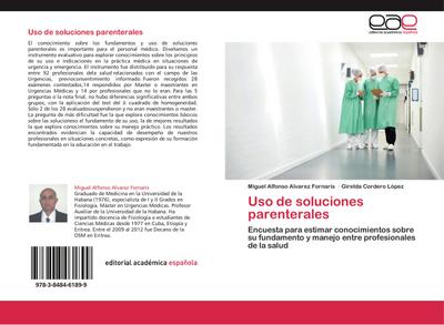 Uso de soluciones parenterales