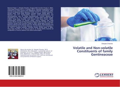 Volatile and Non-volatile Constituents of family Gentineaceae