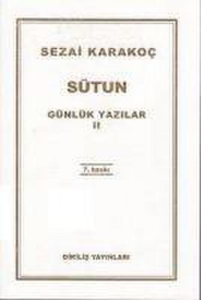 Günlük Yazilar 2 - Sütun